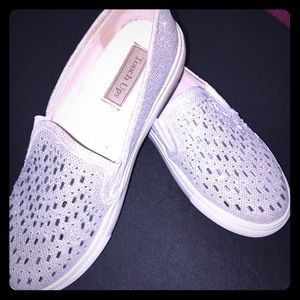 Touch Ups bejeweled loafers.